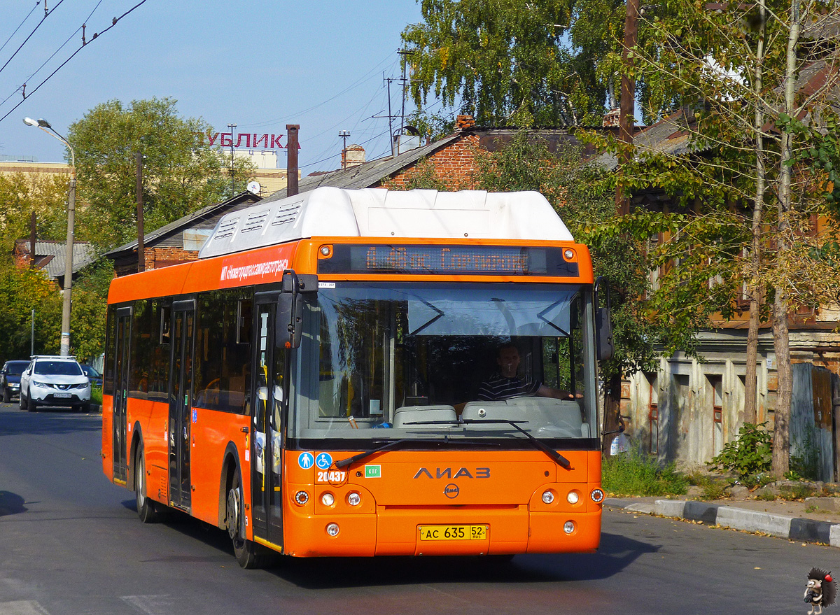 Нижегородская область, ЛиАЗ-5292.67 (CNG) № 20437