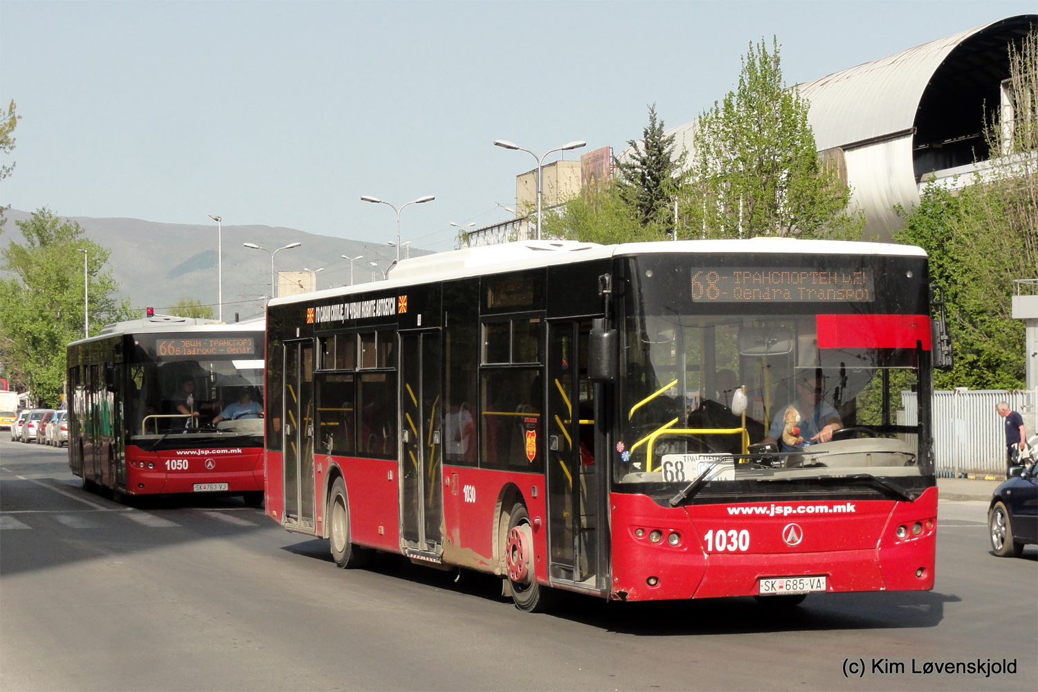 Северная Македония, ЛАЗ A183D1 № 1030