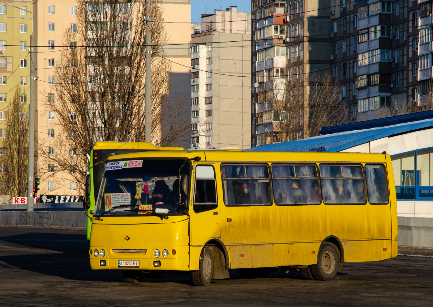 Киев, Богдан А09201 № AA 8235 EI