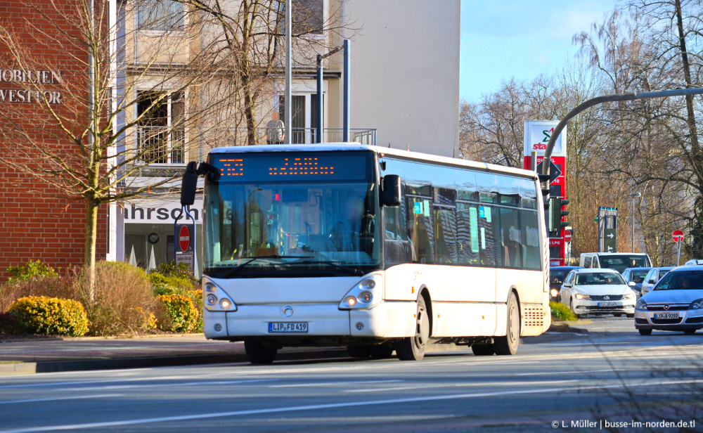 Северный Рейн-Вестфалия, Irisbus Citelis 12M № LIP-FD 419