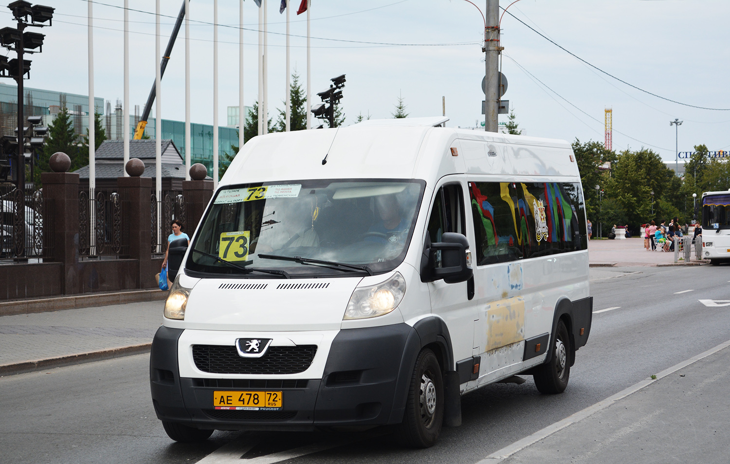 Тюменская область, Нижегородец-2227SK (Peugeot Boxer) № АЕ 478 72