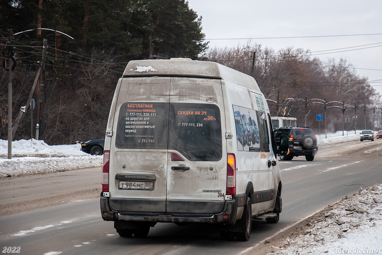 Омская область, Renault Master (NIAF04, НиАЗ) № Т 984 МС 55