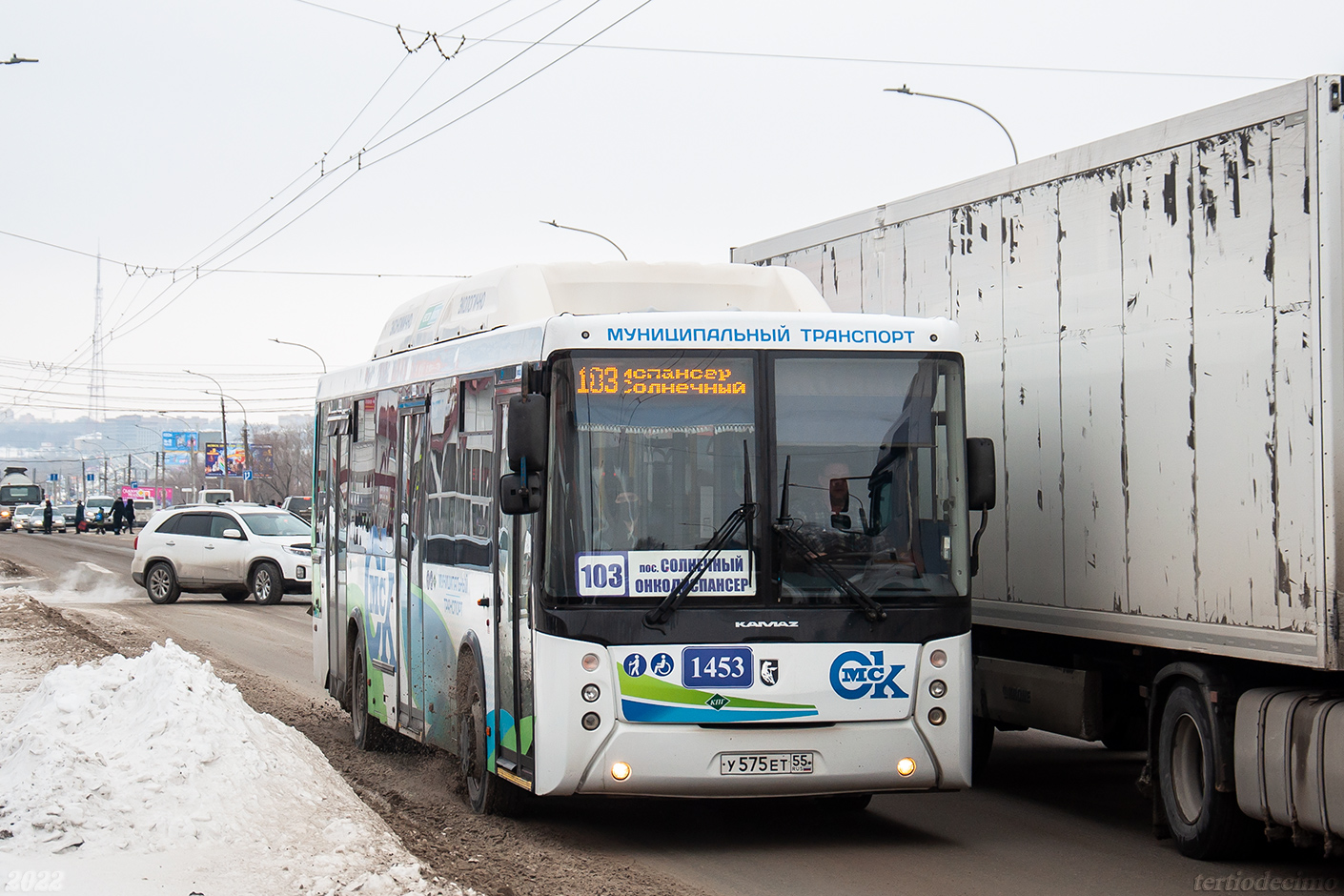 Омская область, НефАЗ-5299-30-56 № 1453