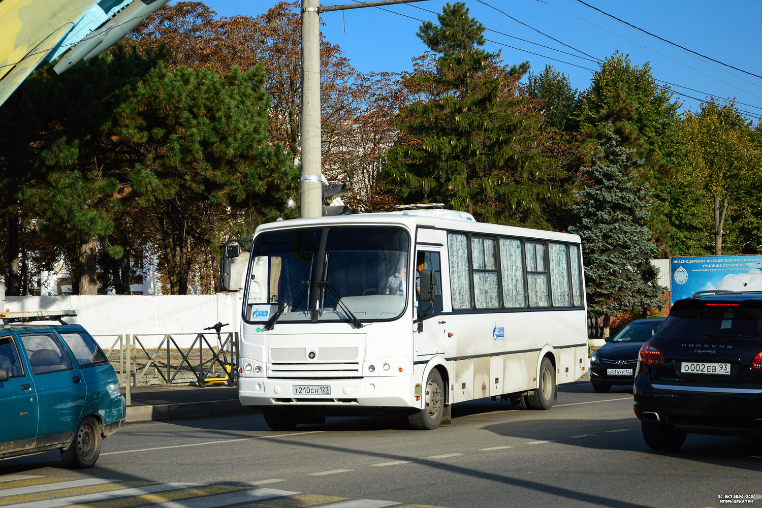 Краснодарский край, ПАЗ-320412-14 № Т 210 СН 123