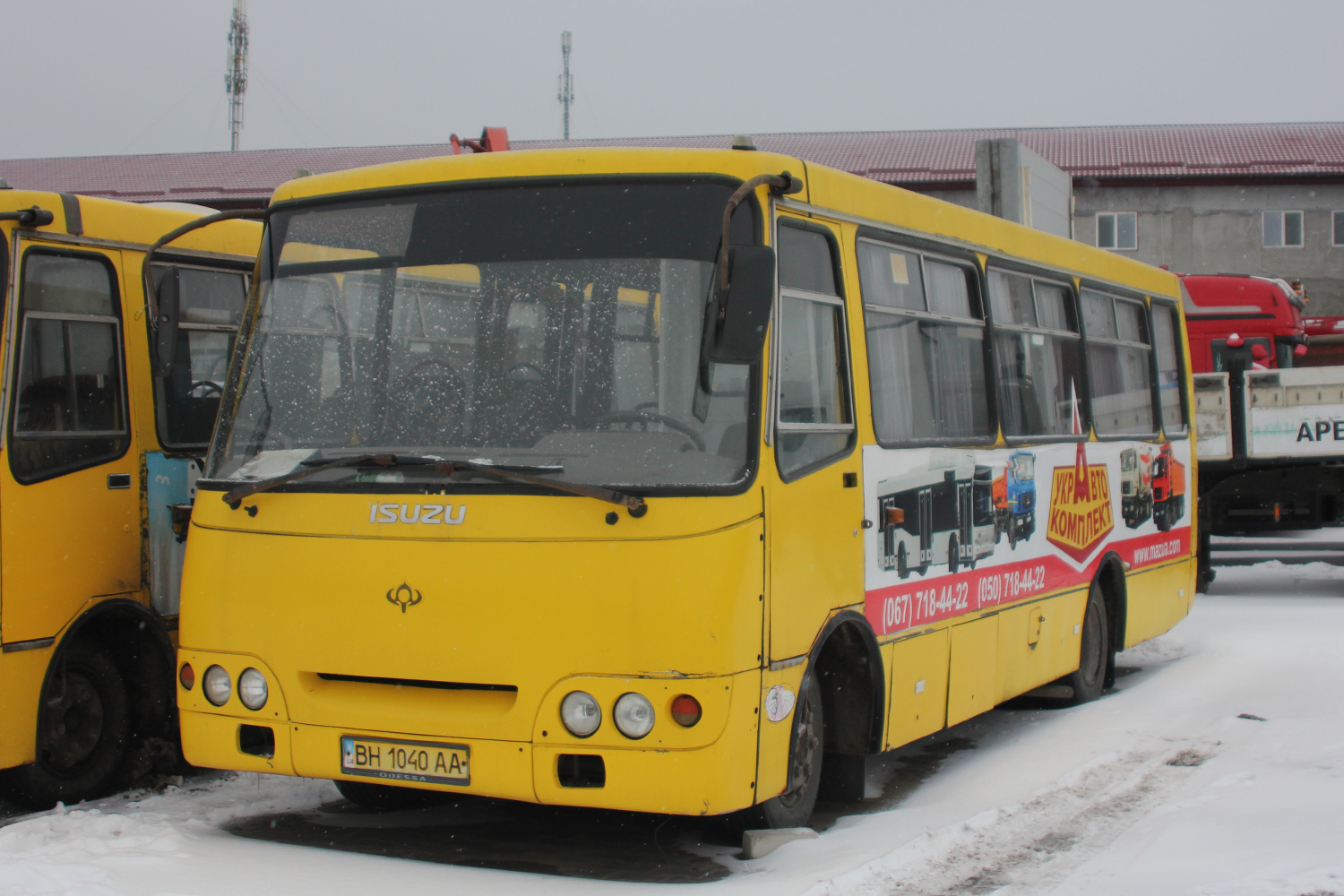 Одесская область, Богдан А09201 № BH 1040 AA