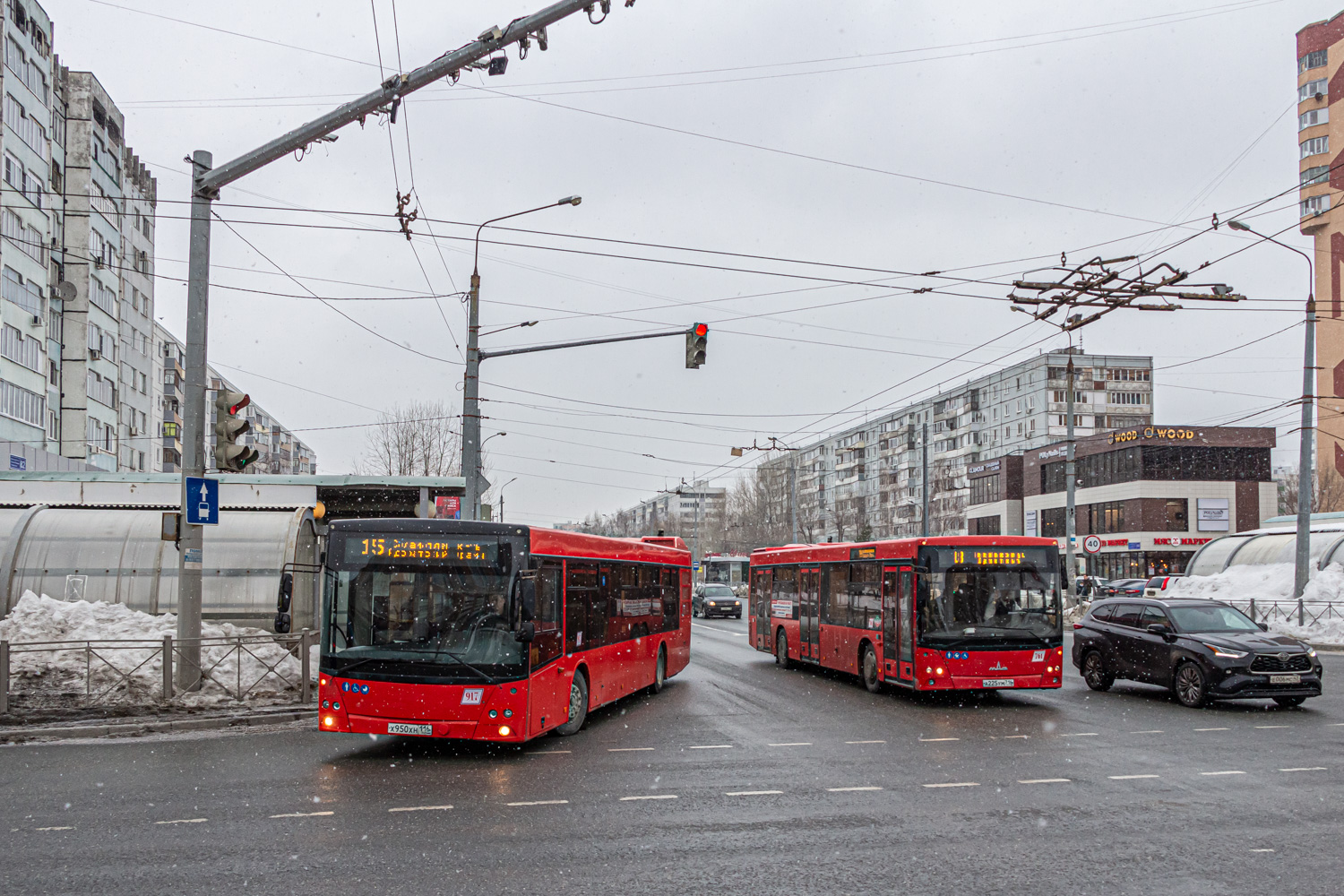 Татарстан, МАЗ-203.069 № 917; Татарстан, МАЗ-203.069 № 761