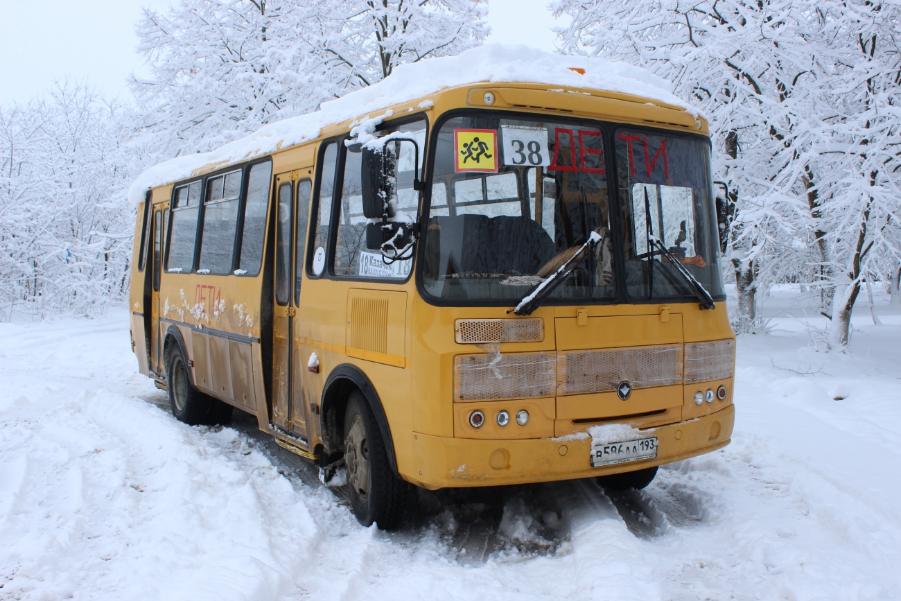Краснодарский край, ПАЗ-423470-04 № В 586 АА 193