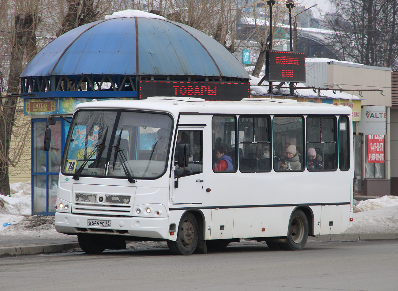 Кировская область, ПАЗ-320302-11 № В 544 РВ 43