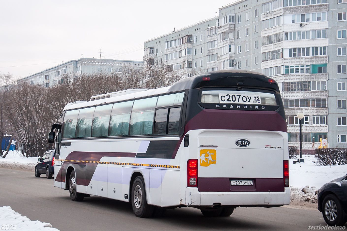 Омская область, Kia Granbird Sunshine (КВР) № С 207 ОУ 55