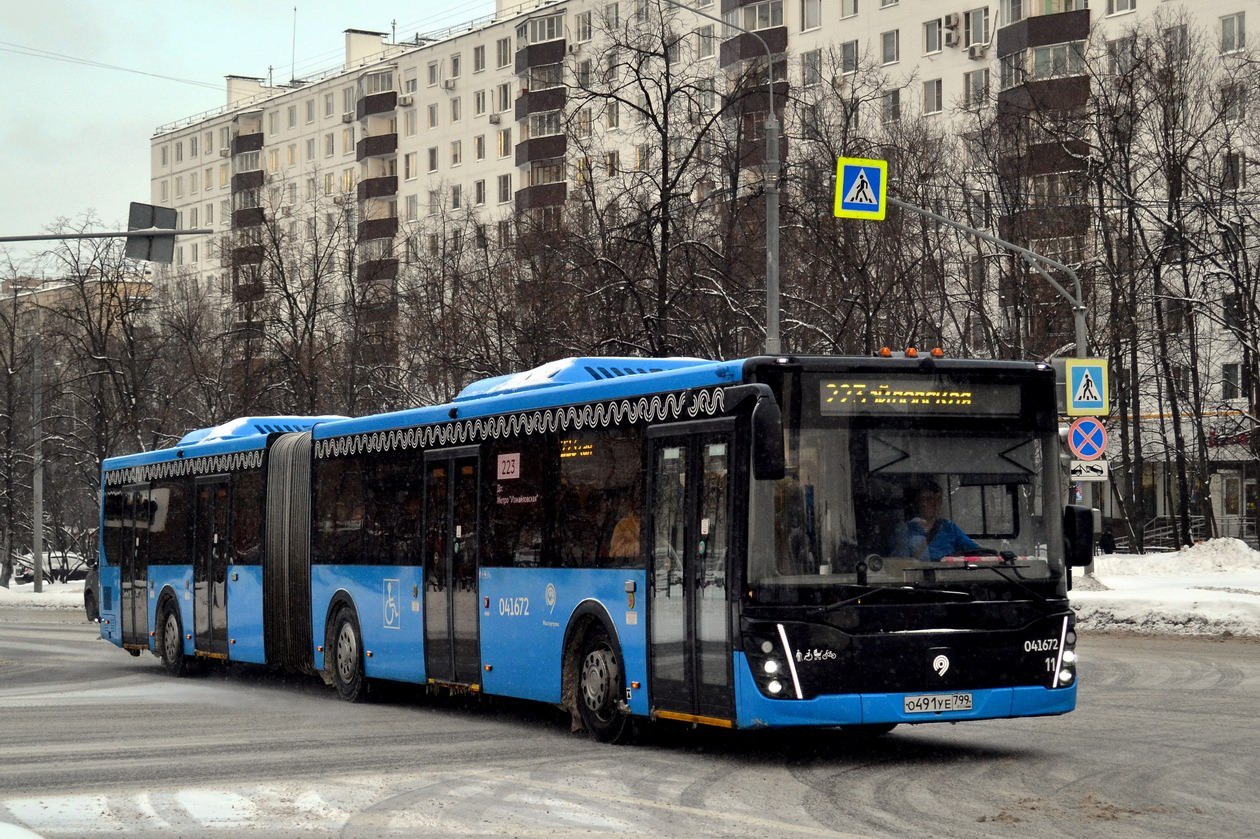 Москва, ЛиАЗ-6213.65 № 041672