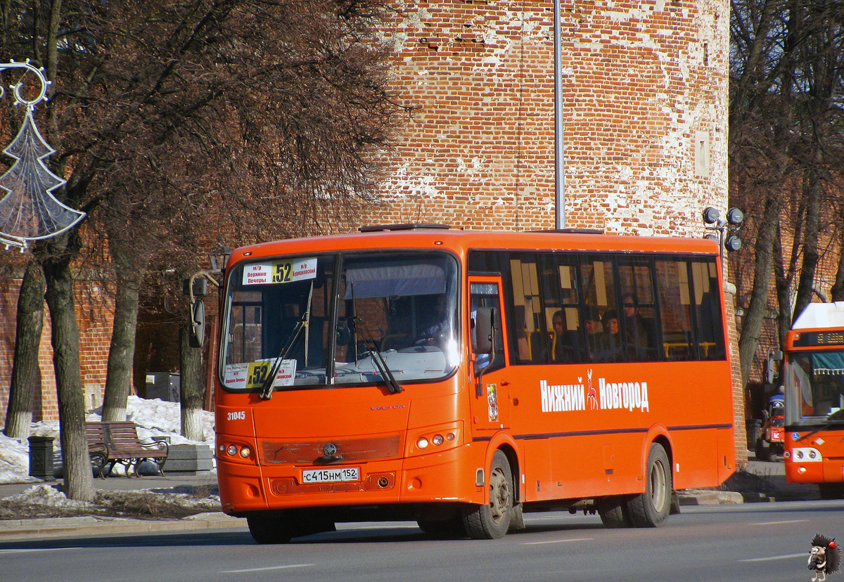 Нижегородская область, ПАЗ-320414-04 "Вектор" № 31045