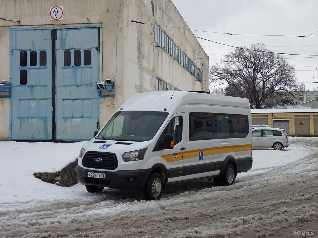 Севастополь, Нижегородец-2227 (Ford Transit FBD) № А 229 ОХ 92
