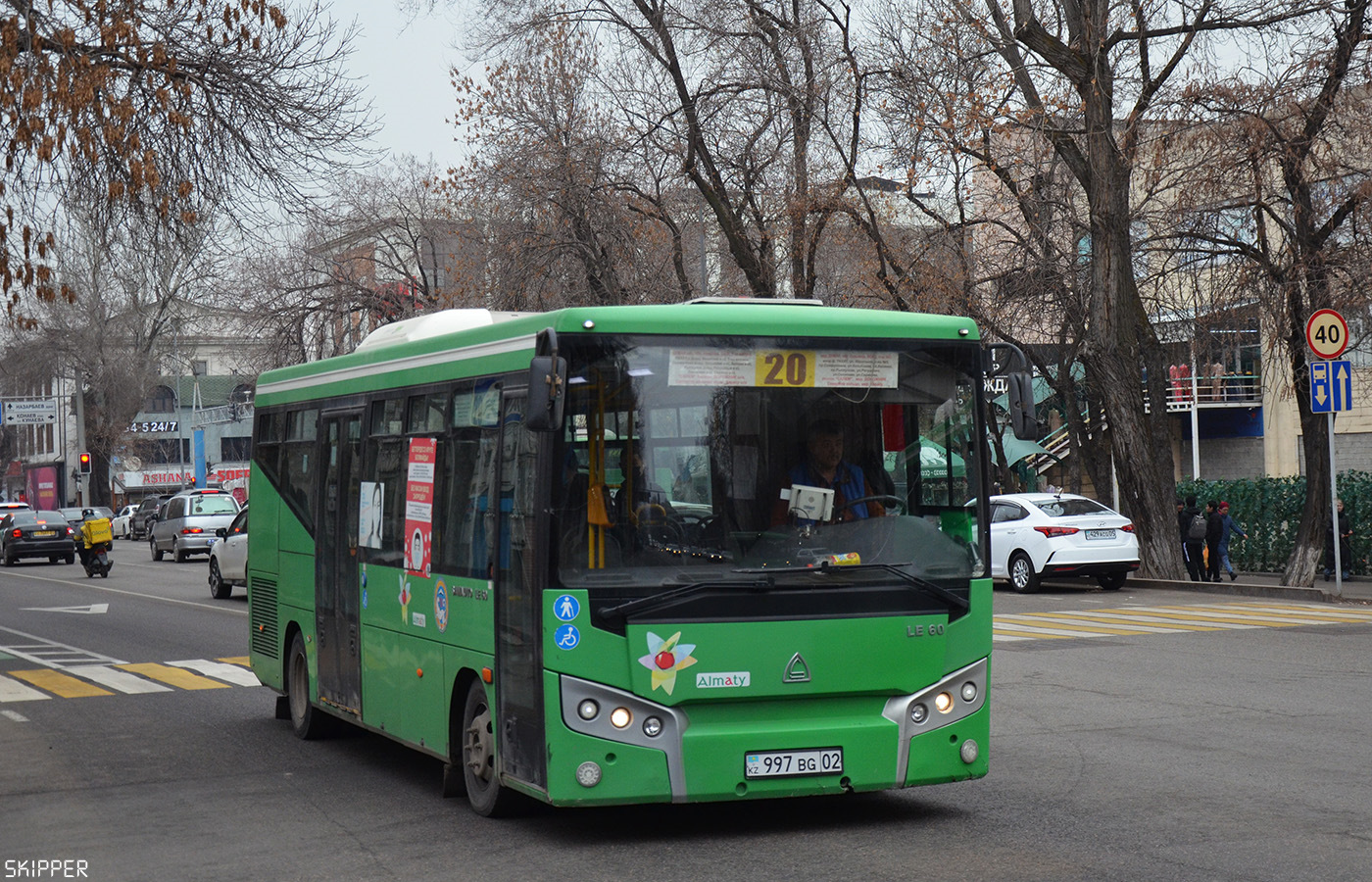 Алматы, SAZ LE60 № 997 BG 02
