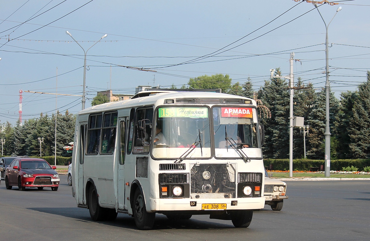 Оренбургская область, ПАЗ-32054 № АЕ 308 56