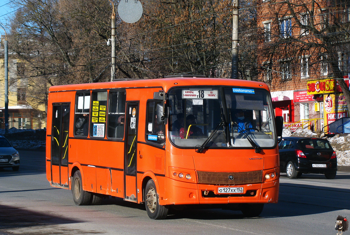 Нижегородская область, ПАЗ-320414-05 "Вектор" № О 127 ХХ 152