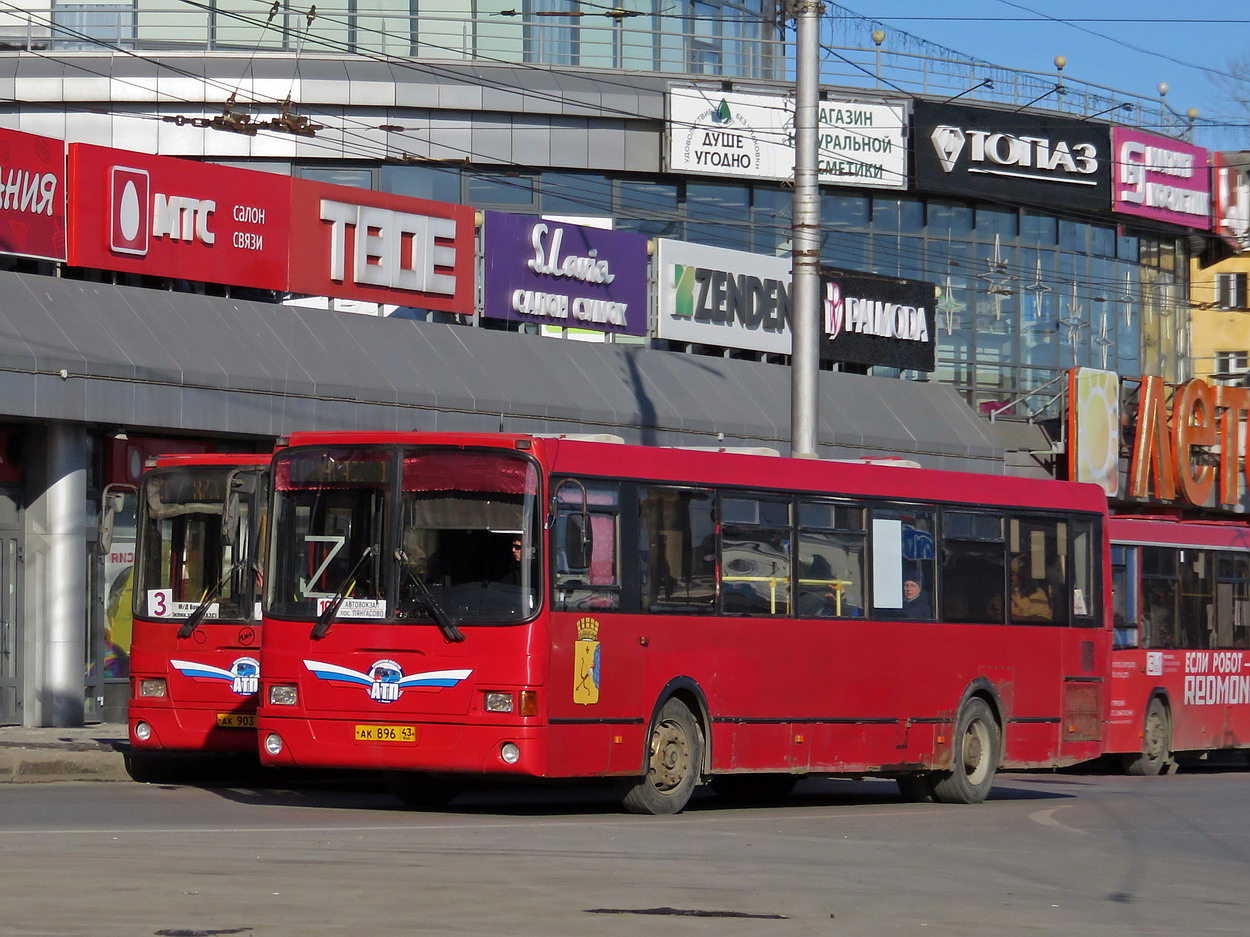 Кировская область, ЛиАЗ-5256.53 № АК 896 43