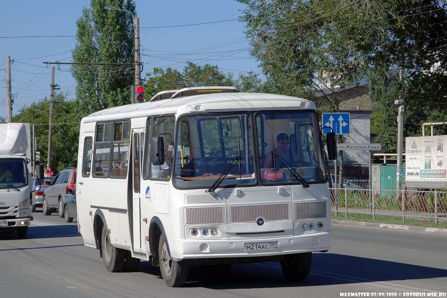 Республика Крым, ПАЗ-320530-04 № М 214 АС 797