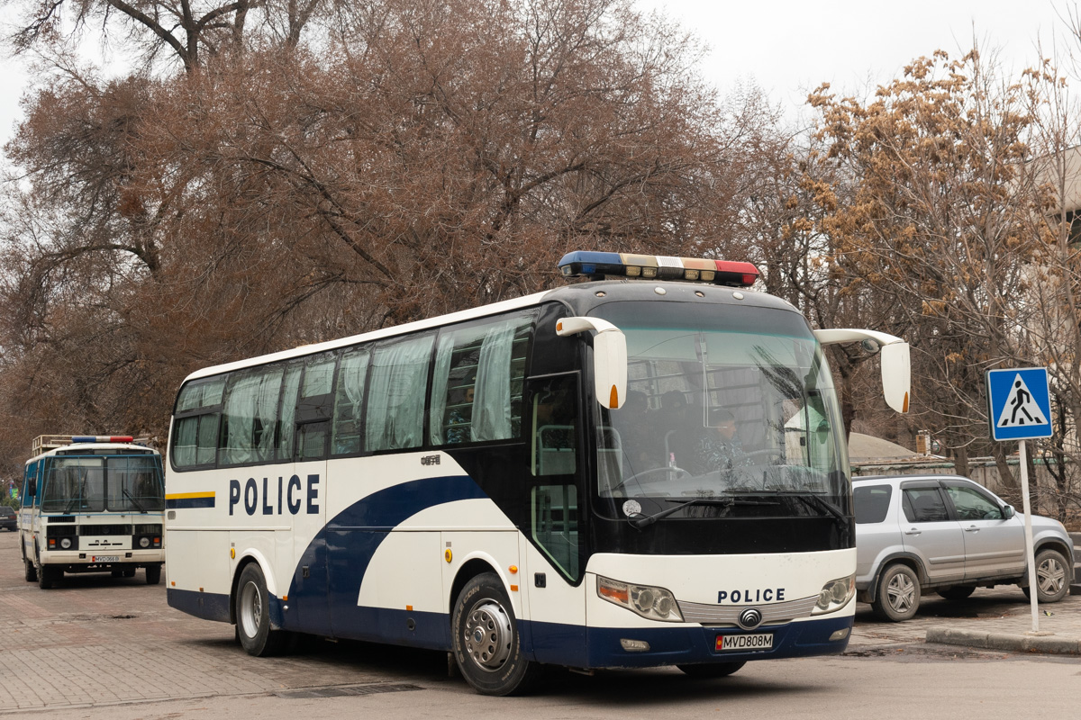 Кыргызстан, Yutong ZK6107H № MVD 808 M