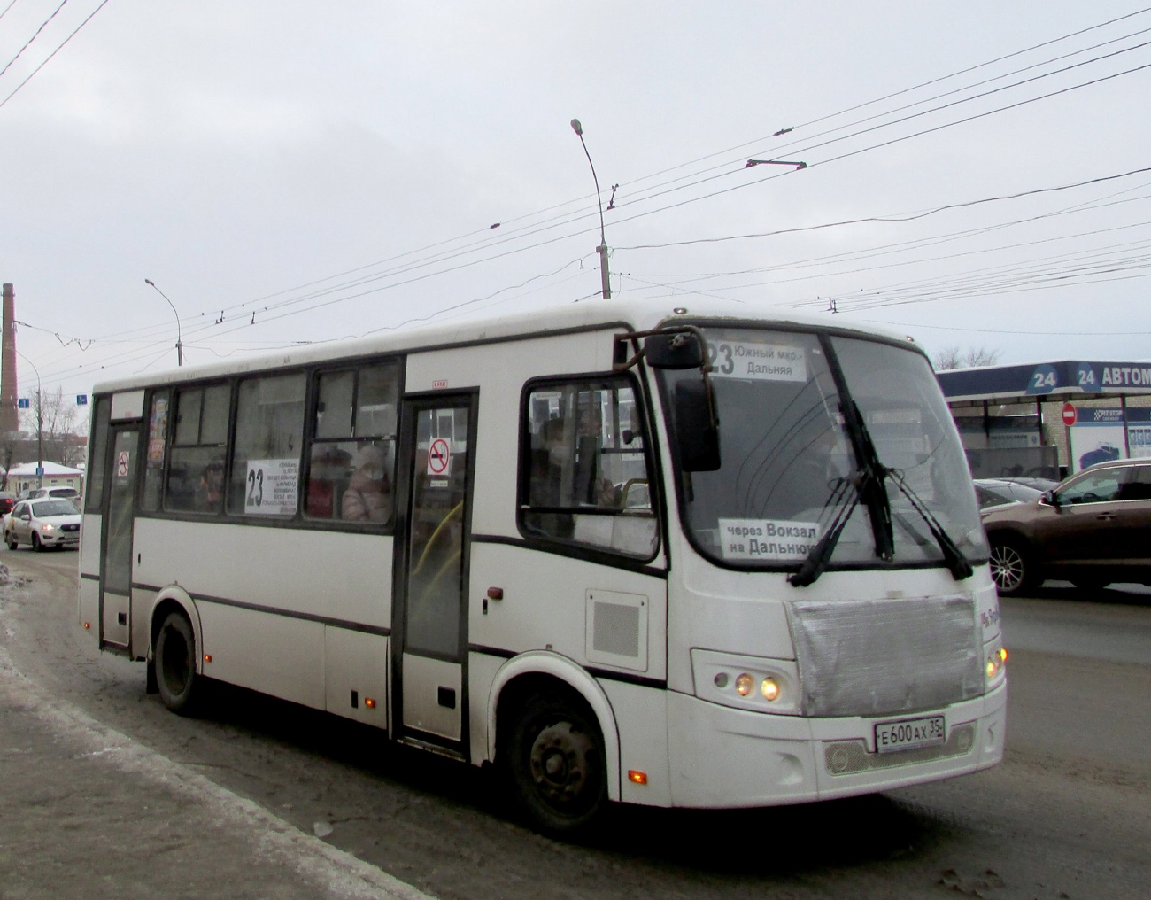 Вологодская область, ПАЗ-320412-05 "Вектор" № Е 600 АХ 35