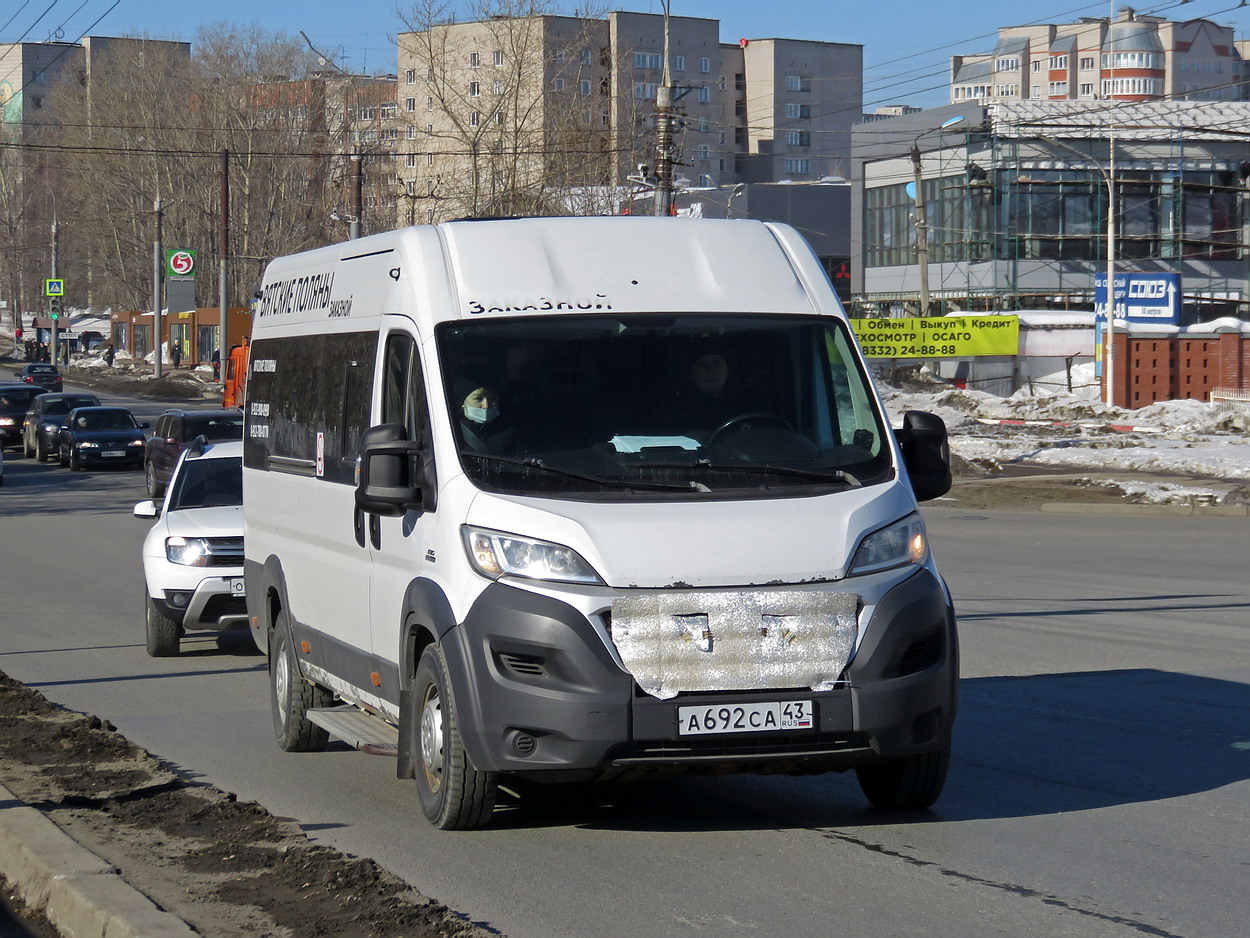 Кировская область, Нижегородец-FST523 (FIAT Ducato) № А 692 СА 43