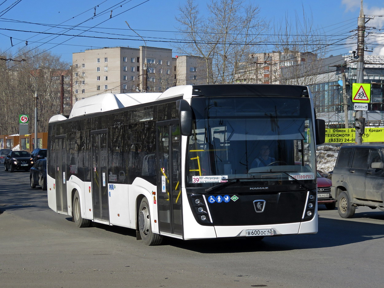 Кировская область, НефАЗ-5299-40-57 (CNG) № В 600 ОС 43