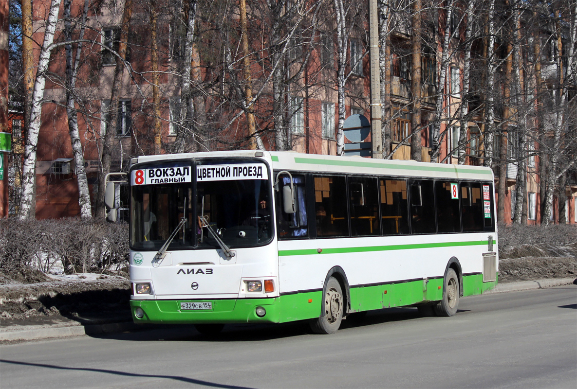 Новосибирская область, ЛиАЗ-5256.60 № Е 329 СВ 154