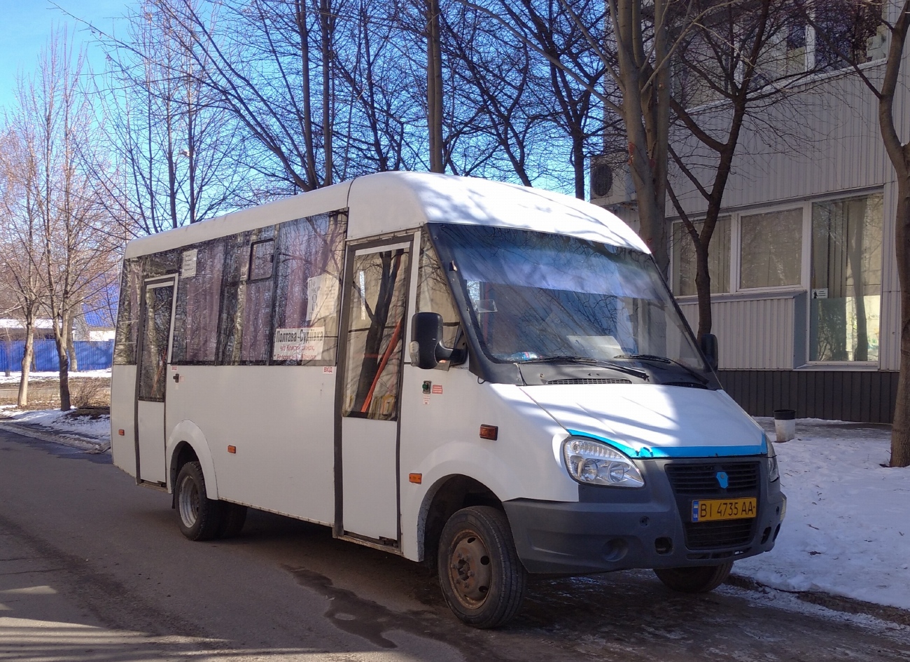 Полтавская область, Рута 25 ПЕ № BI 4735 AA Полтавская область, Рута 25 ПЕ № BI 4735 AA