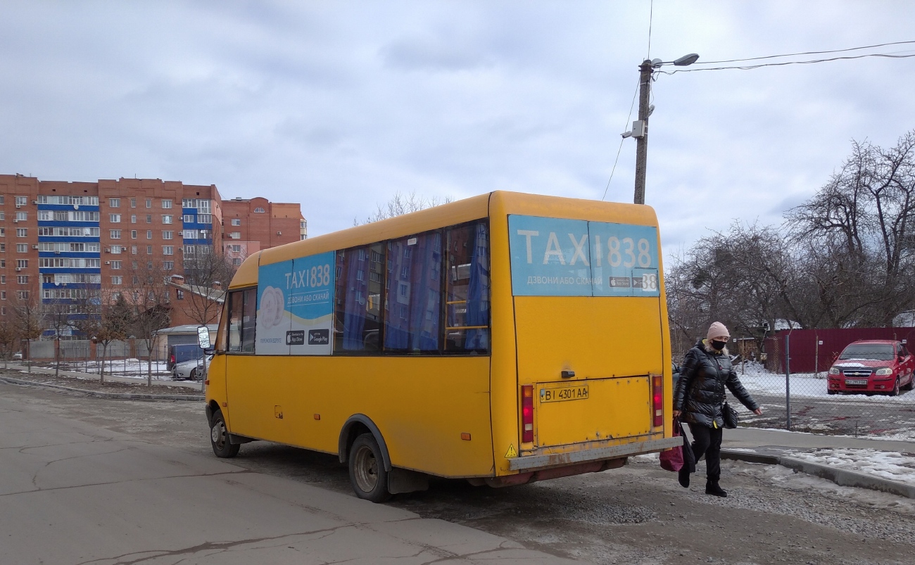Полтавская область, Рута 25 № BI 4301 AA