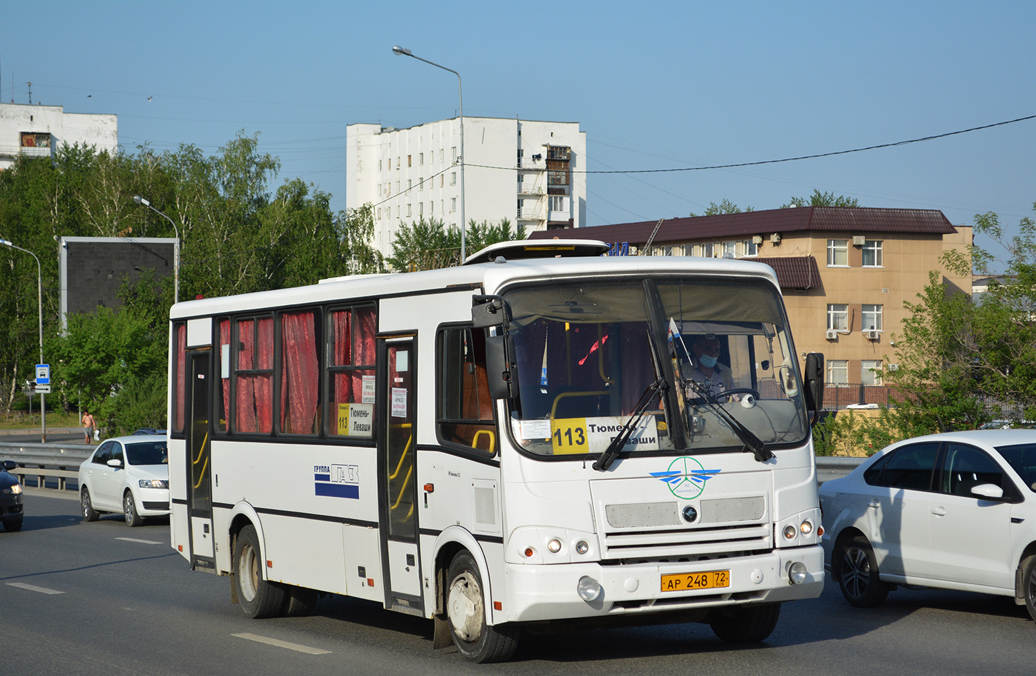 Тюменская область, ПАЗ-320412-05 № АР 248 72