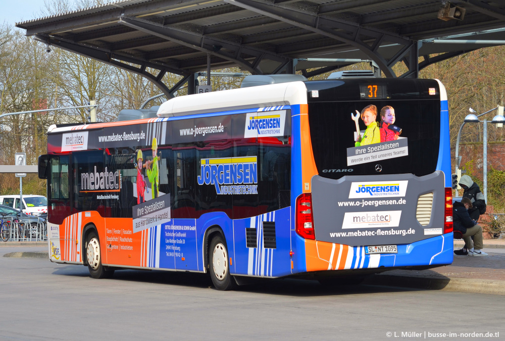 Шлезвиг-Гольштейн, Mercedes-Benz Citaro C2 LE Ü № SL-NT 1095