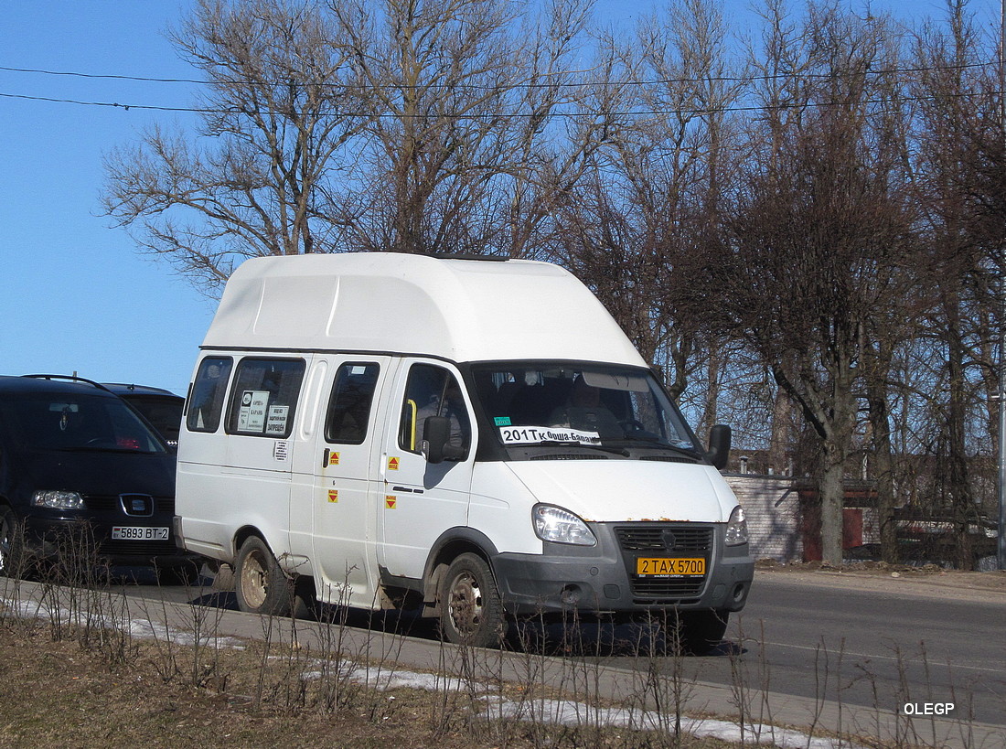 Vitebsk region, Luidor-225000 (GAZ-322133) № 2 ТАХ 5700