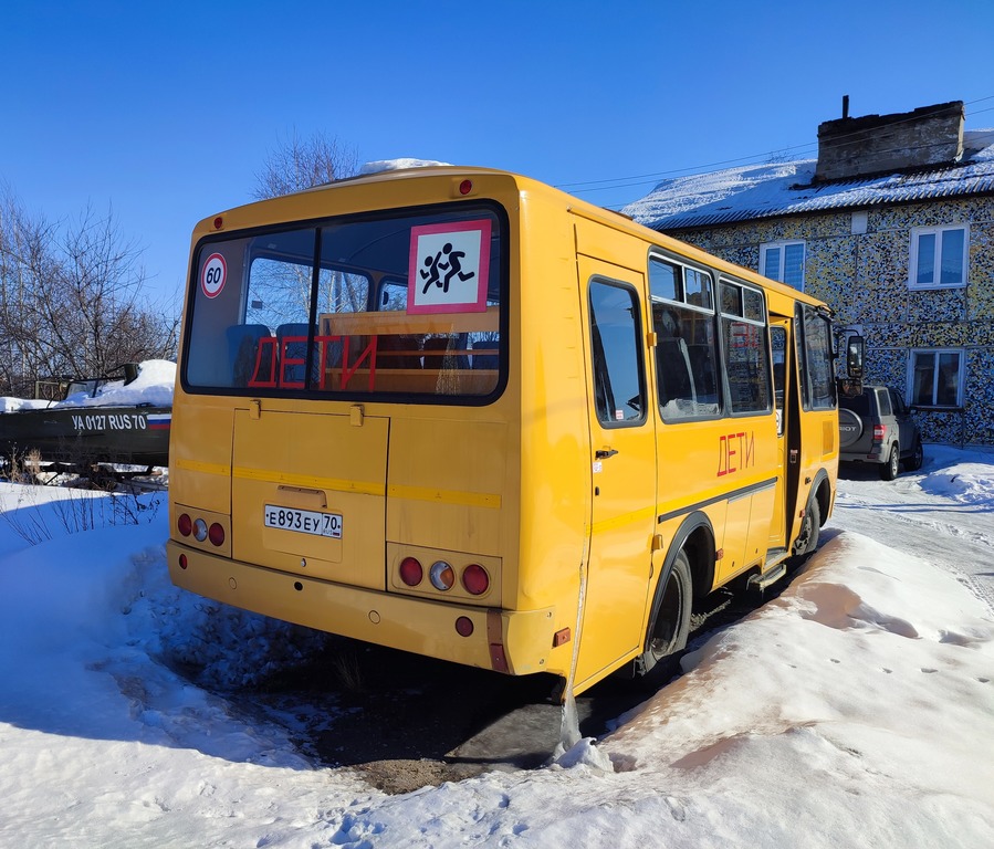 Томская область, ПАЗ-32053-70 № Е 893 ЕУ 70 Томская область, ПАЗ-32053-70 № Е 893 ЕУ 70