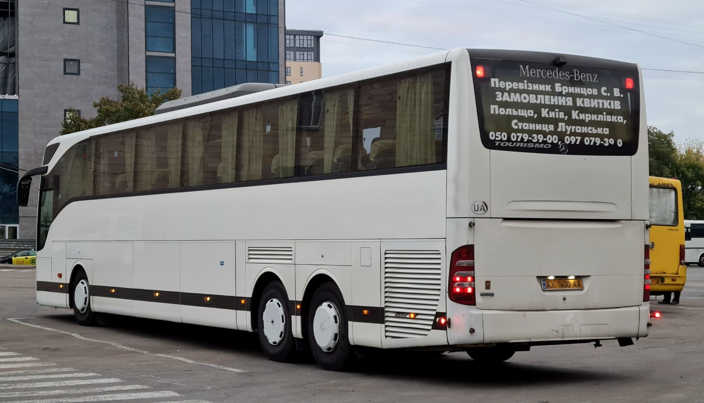 Харьковская область, Mercedes-Benz Tourismo II L 17RHD № AX 1600 AA