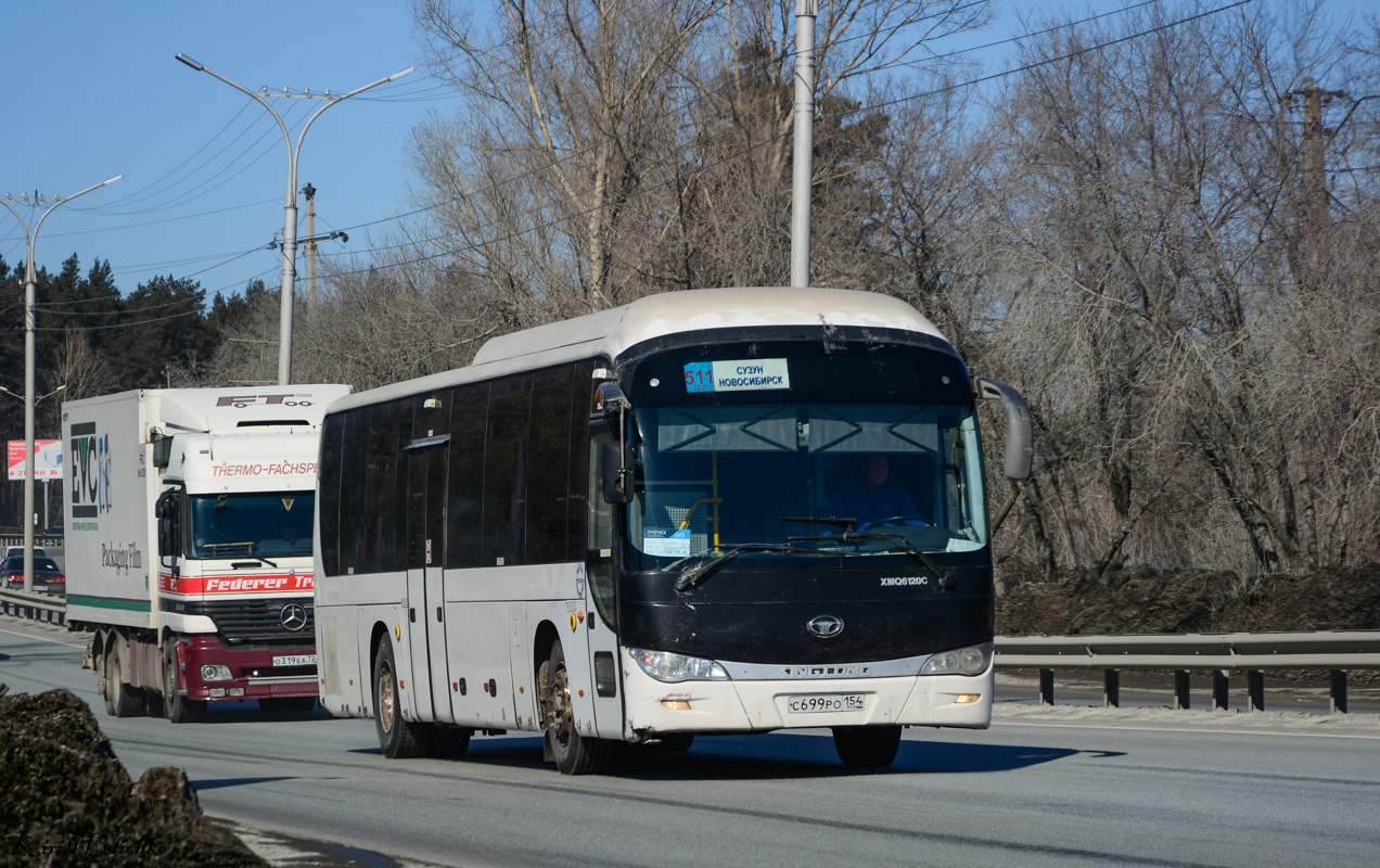 Новосибирская область, King Long XMQ6120C № С 699 РО 154 Новосибирская область, King Long XMQ6120C № С 699 РО 154