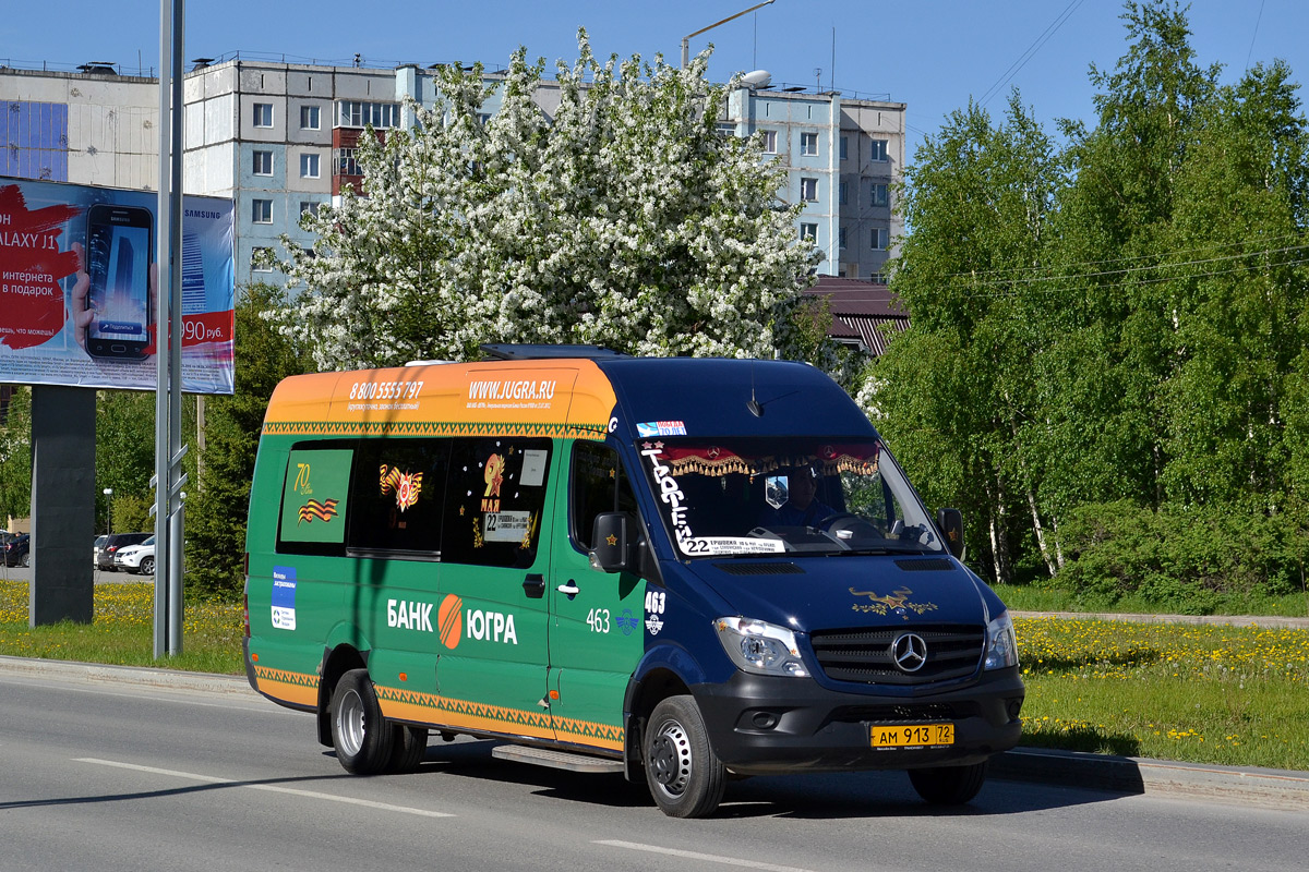 Тюменская область, Луидор-22360C (MB Sprinter) № 463
