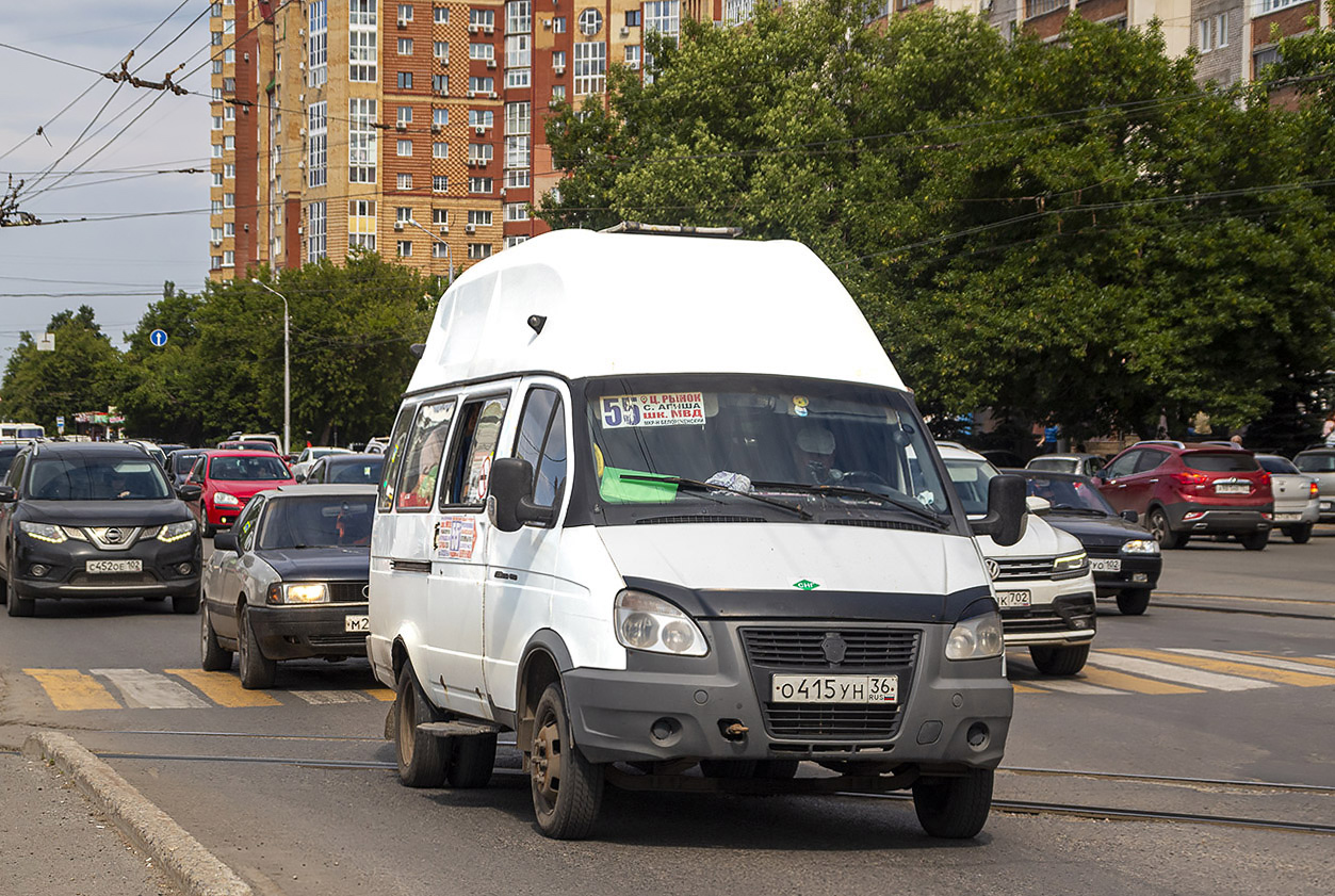 Башкортостан, Луидор-225000 (ГАЗ-322132) № О 415 УН 36