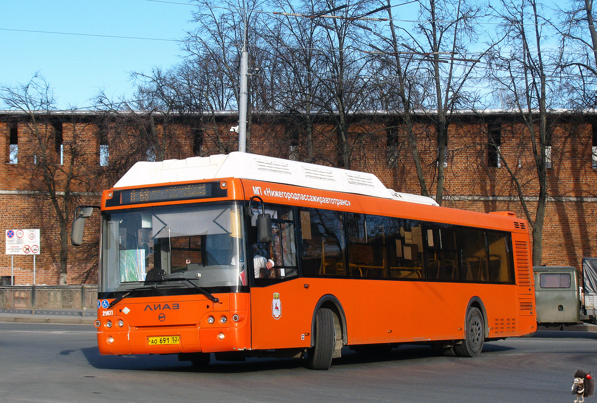 Nizhegorodskaya region, LiAZ-5292.67 (CNG) № 21477