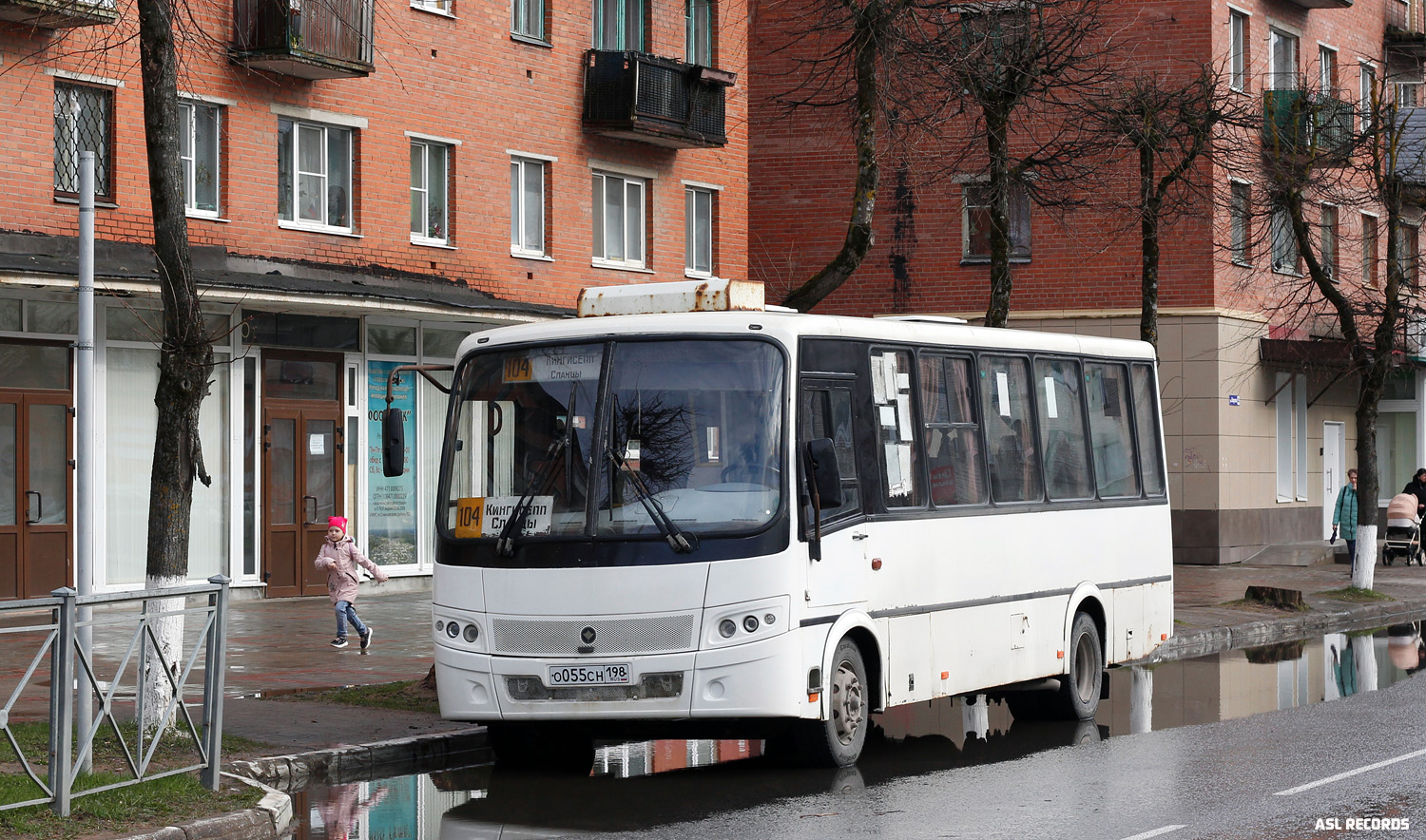 Ленинградская область, ПАЗ-320412-05 "Вектор" № О 055 СН 198