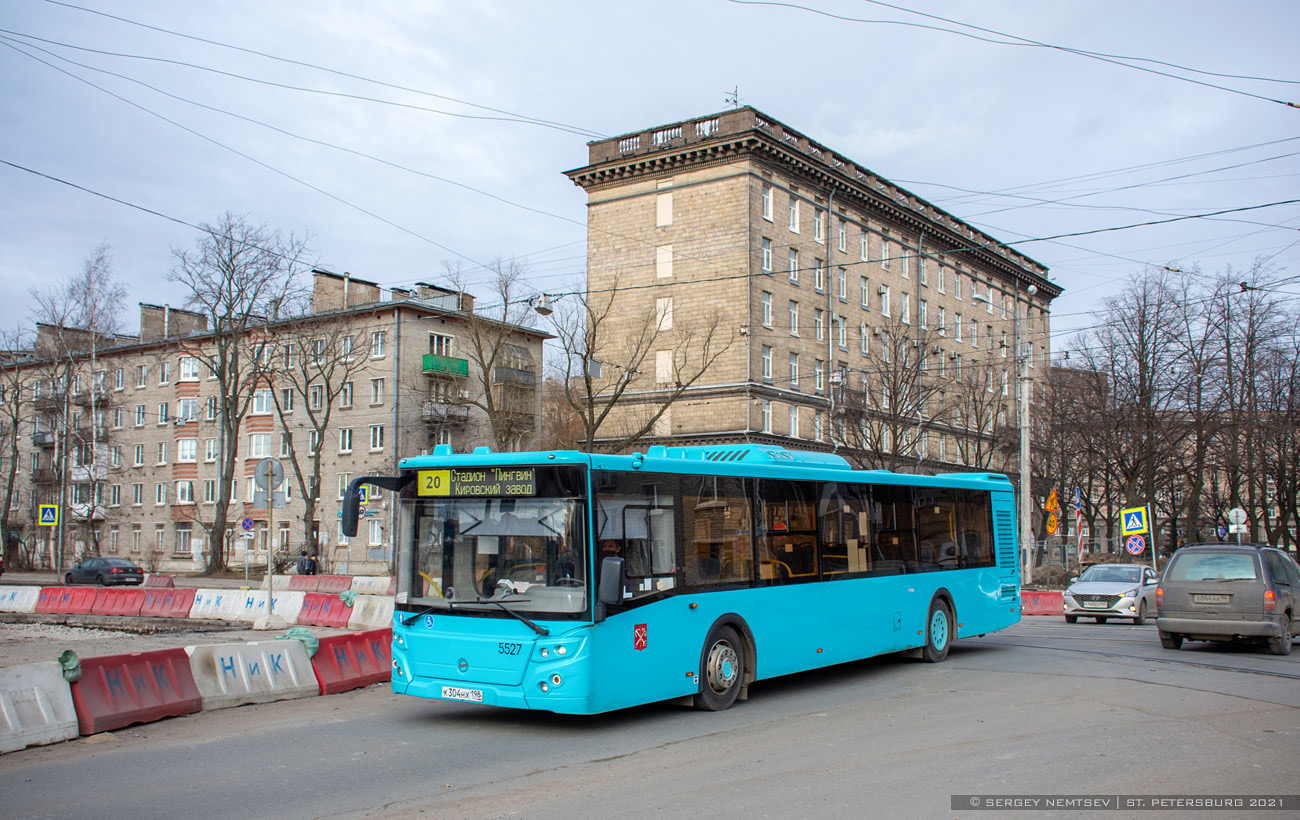 Санкт-Петербург, ЛиАЗ-5292.65 № 5527