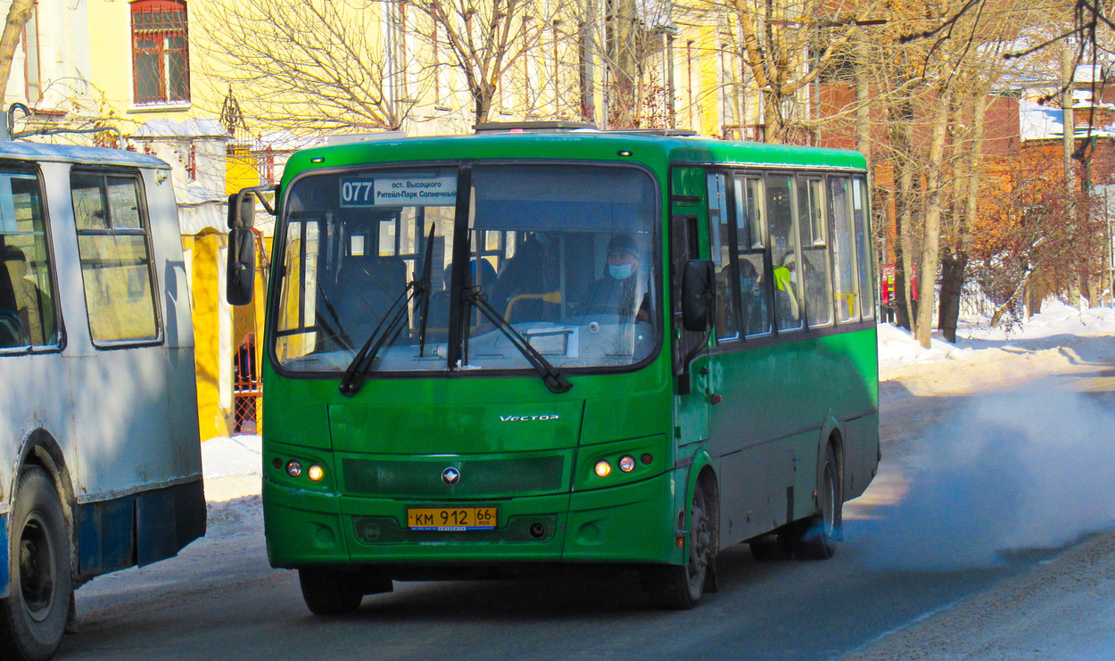 Свердловская область, ПАЗ-320412-04 "Вектор" № КМ 912 66