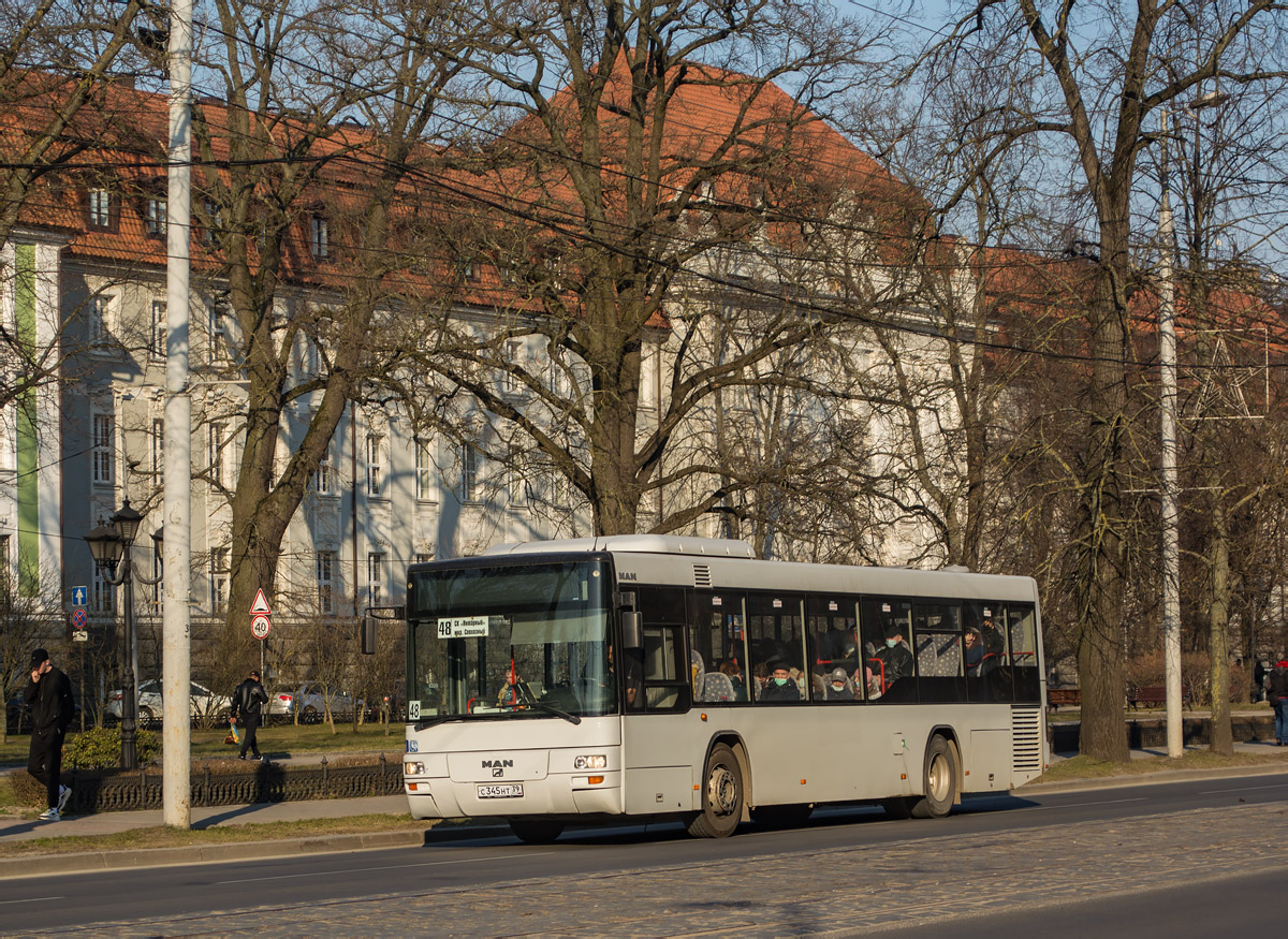 Kaliningrad region, MAN A78 Lion's City TÜ EL283 # С 345 НТ 39