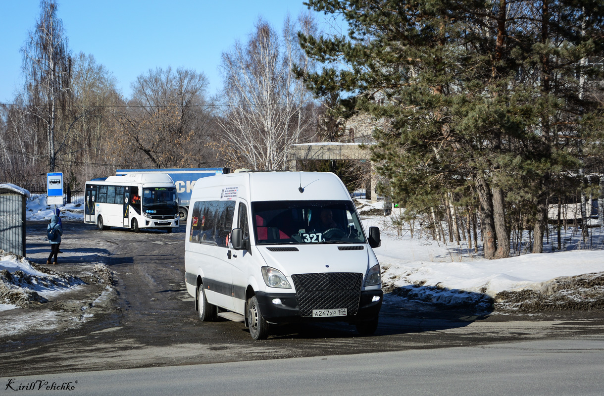 Новосибирская область, Луидор-22360C (MB Sprinter) № А 247 ХР 154
