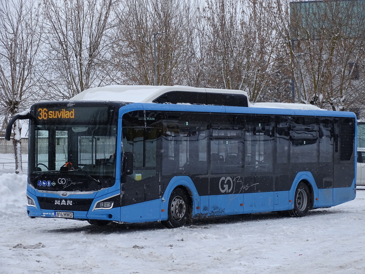 Эстония, MAN 12C Lion's City 12 G NL280 № 814 MWD