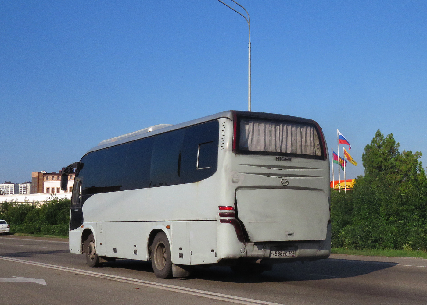 Краснодарский край, Higer KLQ6840Q № У 586 УЕ 123