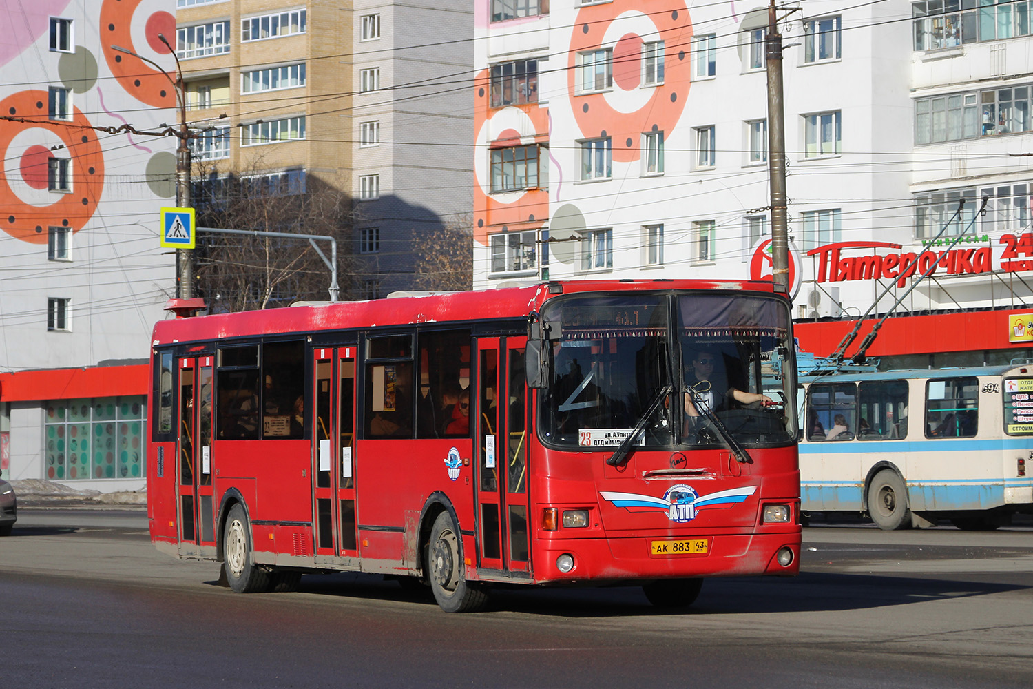 Кировская область, ЛиАЗ-5256.53 № АК 883 43