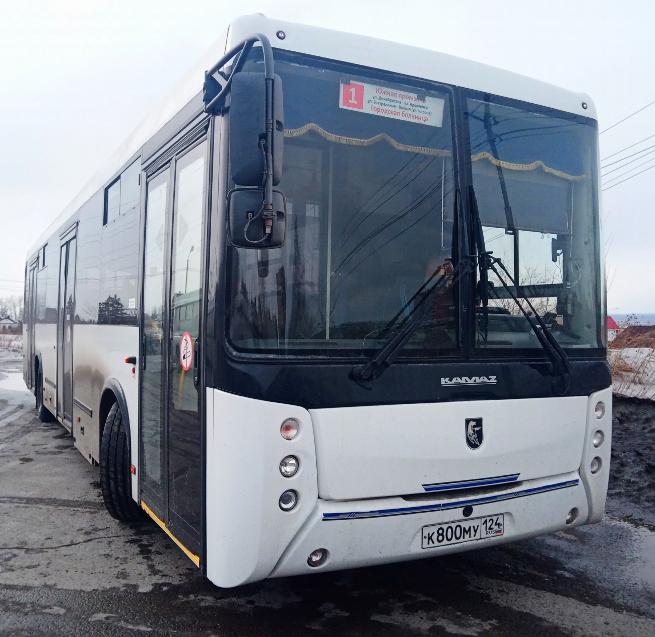 Красноярский край, НефАЗ-5299-20-52 № К 800 МУ 124