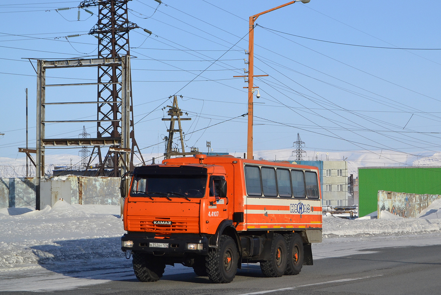 Красноярский край, НефАЗ-4208-11-13 № 4.4107