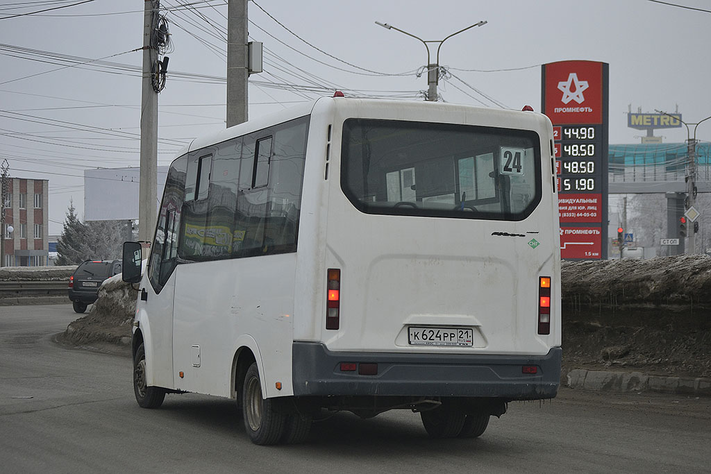 Чувашия, ГАЗ-A64R45 Next № К 624 РР 21