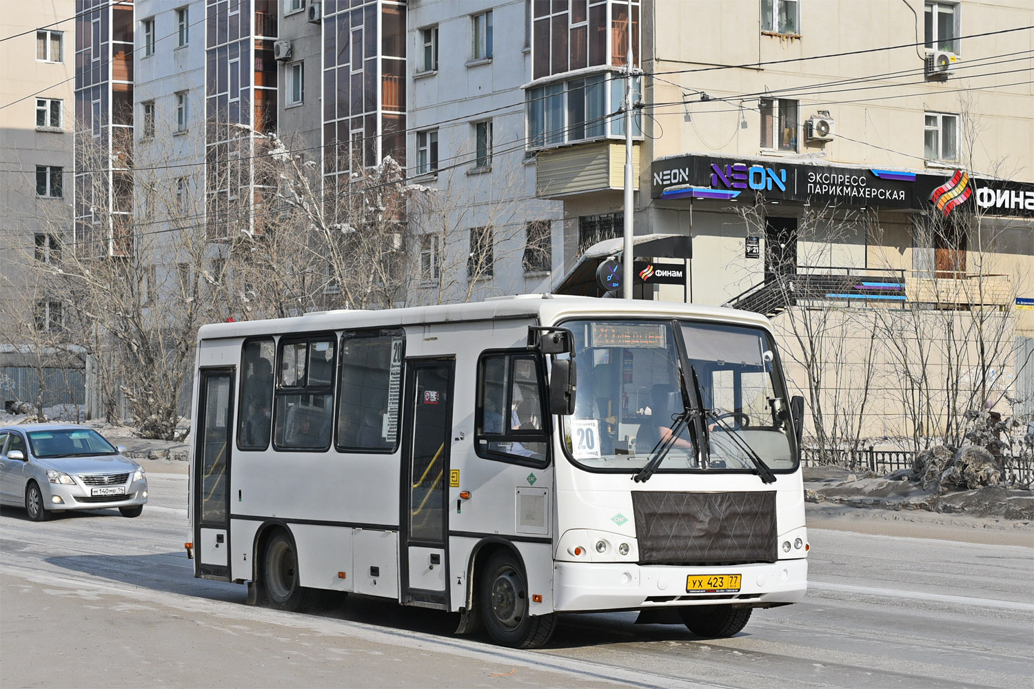 Саха (Якутия), ПАЗ-320302-08 № УХ 423 77