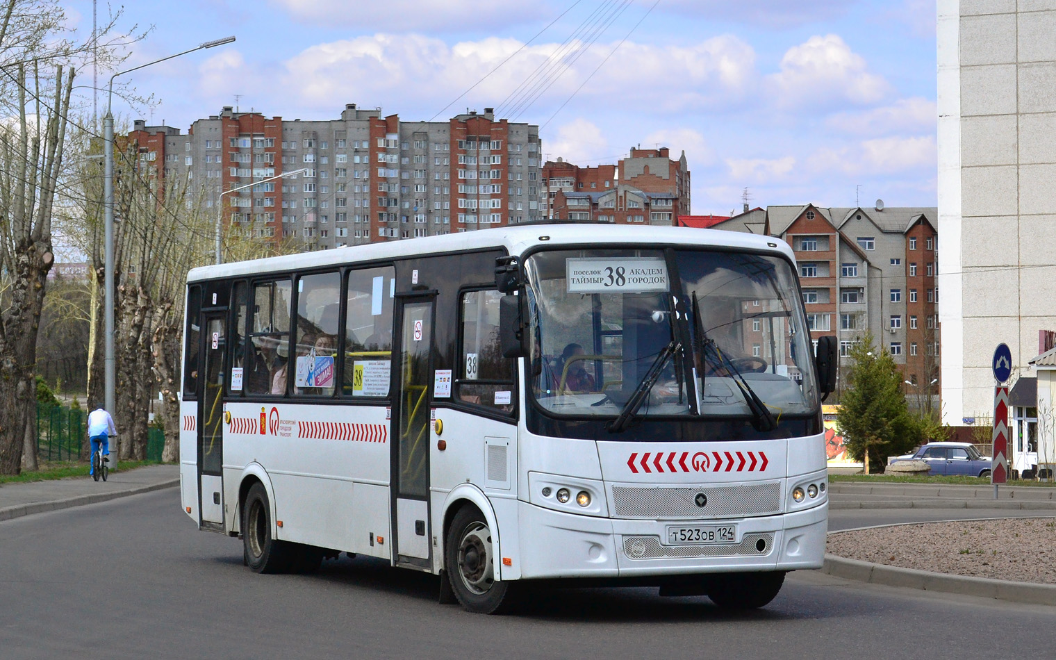 Красноярский край, ПАЗ-320412-04 "Вектор" № Т 523 ОВ 124